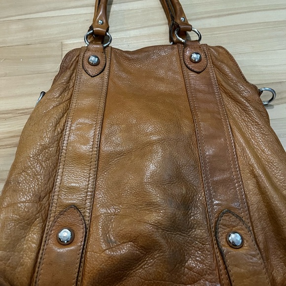 Italian leather purse - Caramel - Picture 3 of 4